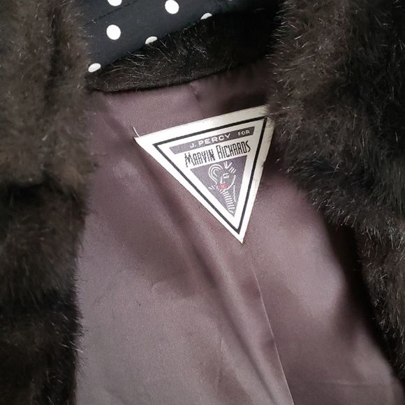 MARVIN RICHARDS oversized vintage faux-fur - Picture 4 of 16